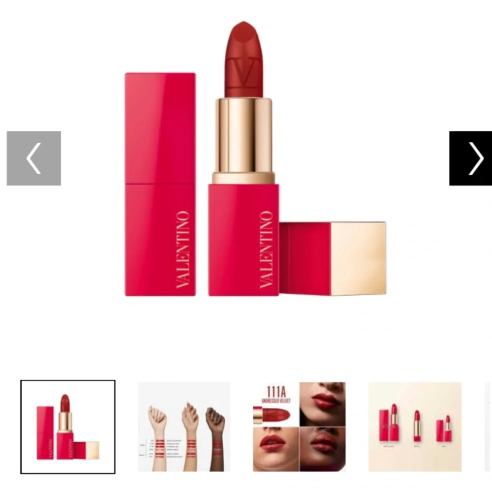 Valentino Go-Clutch Highlighter & Mini Lipstick- limited edition,removable chain - Picture 2 of 8